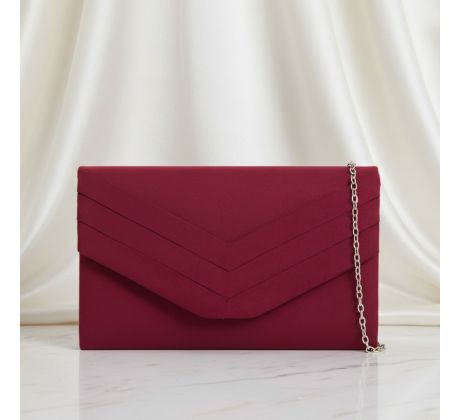 Spoločenská kabelka burgundy 3