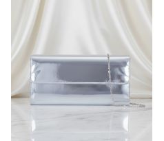 Spoločenská kabelka strieborná 6