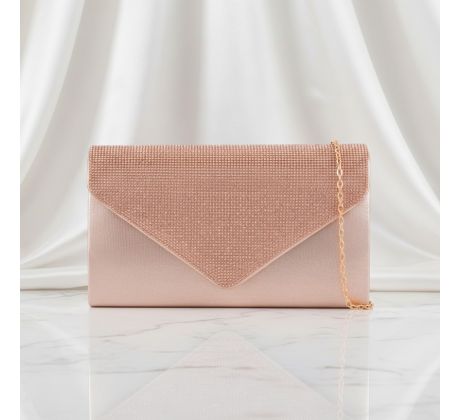 Spoločenská kabelka šampaň 4