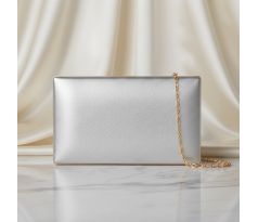 Spoločenská kabelka obojstranná čierna a strieborná