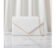 Spoločenská kabelka biela 3