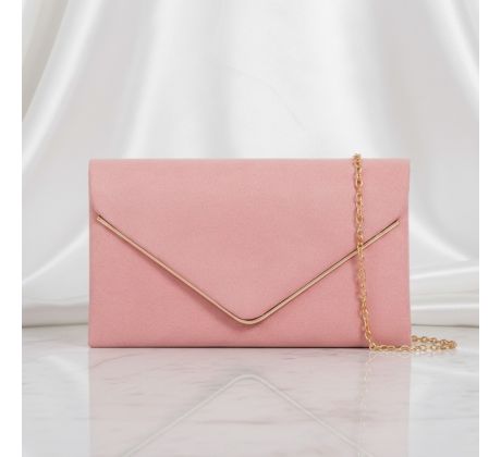 Spoločenská kabelka ružová 2