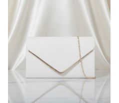 Spoločenská kabelka biela 2