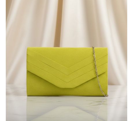 Spoločenská kabelka limetková