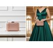 Spoločenská kabelka clutch šampaň 1
