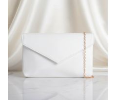 Spoločenská kabelka biela 7
