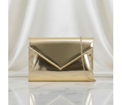 Spoločenská kabelka zlatá 14