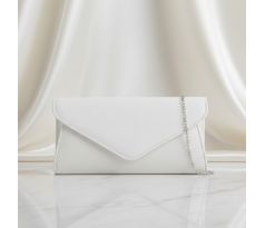 Spoločenská kabelka biela 4