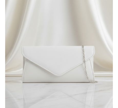 Spoločenská kabelka biela 4