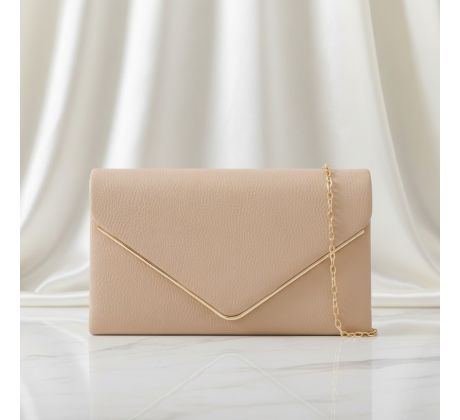 Spoločenská kabelka nude 4