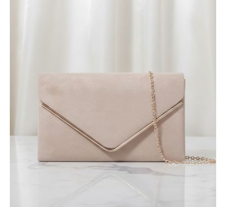 Spoločenská kabelka nude 3