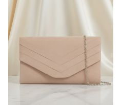 Spoločenská kabelka nude