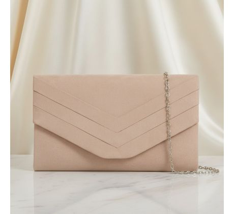 Spoločenská kabelka nude