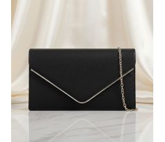 Spoločenská kabelka čierna 2