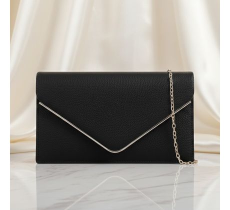 Spoločenská kabelka čierna 2