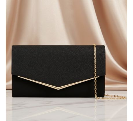 Spoločenská kabelka čierna 11 