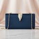 Spoločenská kabelka clutch navy