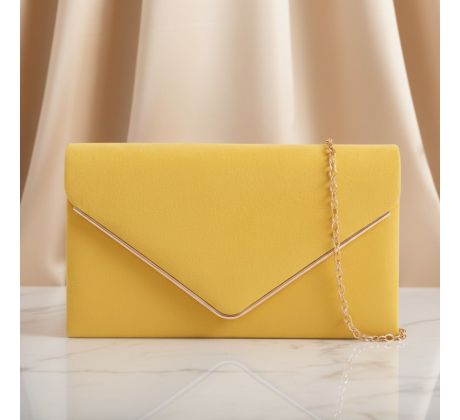 Spoločenská kabelka žltá 2