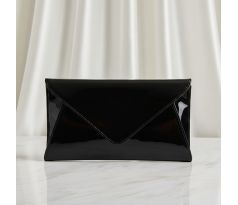 Spoločenská kabelka lesklá čierna 3