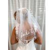 Závoj Bride to be biely