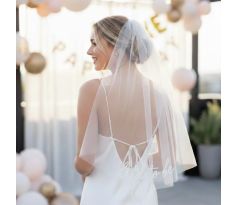 Závoj Bride to be biely