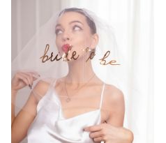 Závoj Bride to be ružovo zlatý