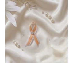 Svadobné pierko jednoduché s kamienkami výrazne zlaté