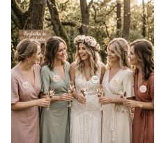 Odznaky na rozlúčku so slobodou 12 ks