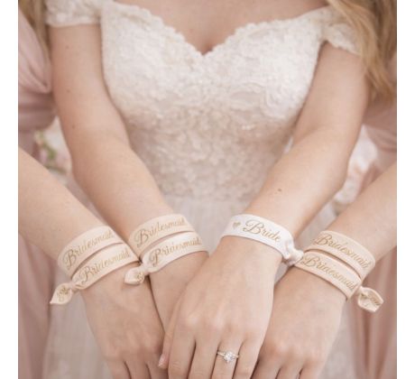 Náramky na rozlúčku so slobodou zlaté