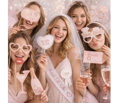 Rekvizity na fotenie na rozlúčku so slobodou 25 ks