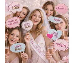 Rekvizity na fotenie na rozlúčku so slobodou