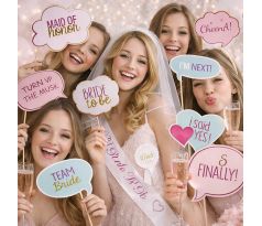 Rekvizity na fotenie na rozlúčku so slobodou