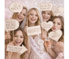 Rekvizity na fotenie na rozlúčku so slobodou 10 ks 3