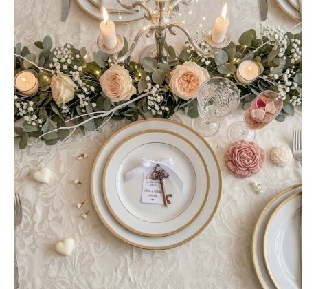 Kľúčik so stuhou - otvárač na fľašu