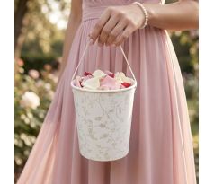 Papierový košík na lupene