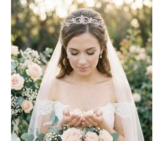 Svadobná korunka pre nevestu