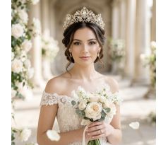 Svadobná korunka pre nevestu