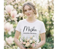 Tričko pre družičku