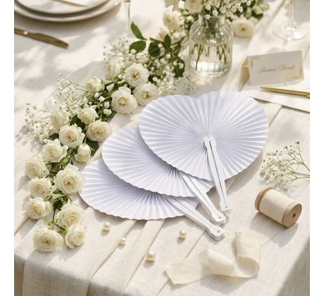 Svadobný vejár - vejár pre svadobných hostí