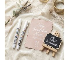 Kriedová fixka svadba