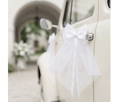 Mašle na svadobné auto