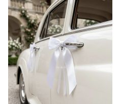 Mašle na svadobné auto