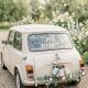 Nálepky na svadobné auto Just Married