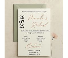 Svadobné oznámenia