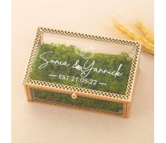 Svadobná krabička na obrúčky