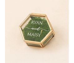 Svadobná krabička na obrúčky