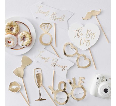 Rekvizity na fotenie svadba