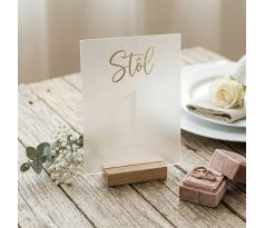 Čísla na svadobné stoly