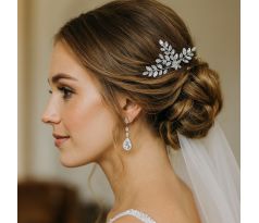 Svadobný hrebienok do vlasov