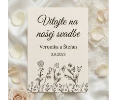 Uvítacia tabuľa - tlač formát A3
